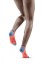 CEP Coral/Grey 3.0 No Show Compression Socks for Women