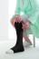 JOBST UlcerCARE Black Compression Stocking with Liner and Zipper (40mmHg)