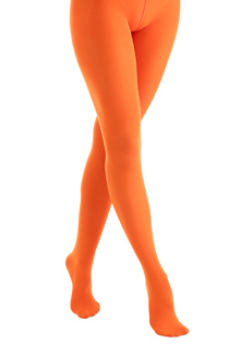 Orange Compression Stockings