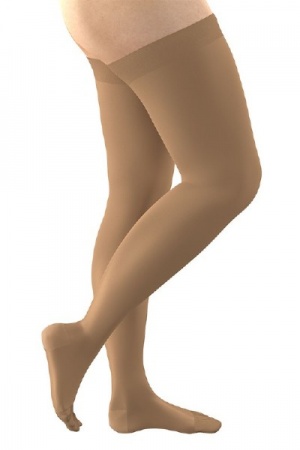 FITLEGS Class 2 Thigh Length Beige Compression Stockings (Pack of Two Pairs)