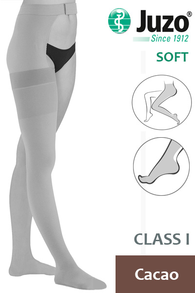 Juzo Compression Stockings with Waist Attachment
