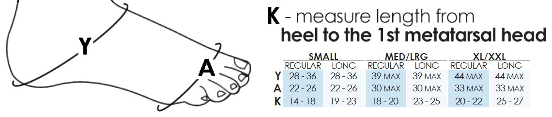 CompreBoot Sizing Guide