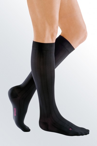Medi Mediven for Men Class 1 Black Compression Socks