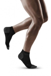 CEP Black/Dark Grey 3.0 Low Cut Compression Socks for Men