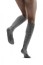 CEP Grey Reflective Running Compression Socks for Women