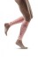 CEP Light Rose Reflective Calf Compression Sleeves for Women
