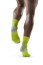 CEP Lime/Grey 3.0 Short Compression Socks for Men