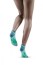 CEP Mint/Grey 3.0 No Show Compression Socks for Women