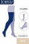 Jobst Elvarex Class 2 Beige Thigh High Compression Stockings with Open Toe