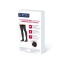 JOBST Opaque Class 2 Black Thigh-High Compression Stockings with Lace Silicone Band