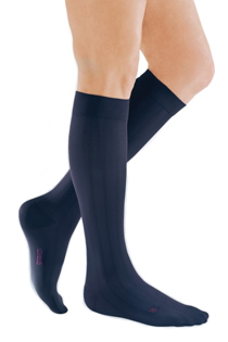 Blue Compression Socks