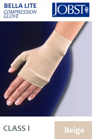 JOBST Bella Lite Class 1 Beige Gauntlet Compression Glove