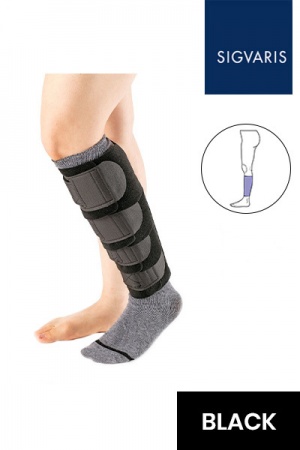 Sigvaris Comprefit Unisex Adjustable Black Calf Compression Sleeve