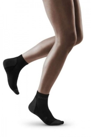 CEP Black/Dark Grey 3.0 Low Cut Compression Socks for Women
