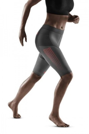 CEP Grey 3.0 Running Compression Shorts for Women