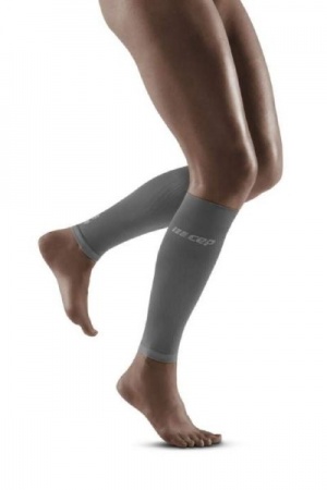 CEP Grey/Light Grey Ultralight Compression Calf Sleeves for Women