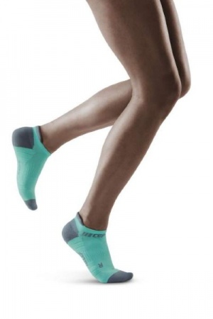CEP Ice/Grey 3.0 No Show Compression Socks for Women