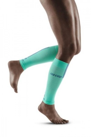 CEP Mint/Grey 3.0 Compression Calf Sleeves for Women