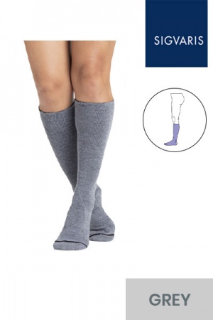 Sigvaris Basic Knee High Grey Liners - Compression Stockings