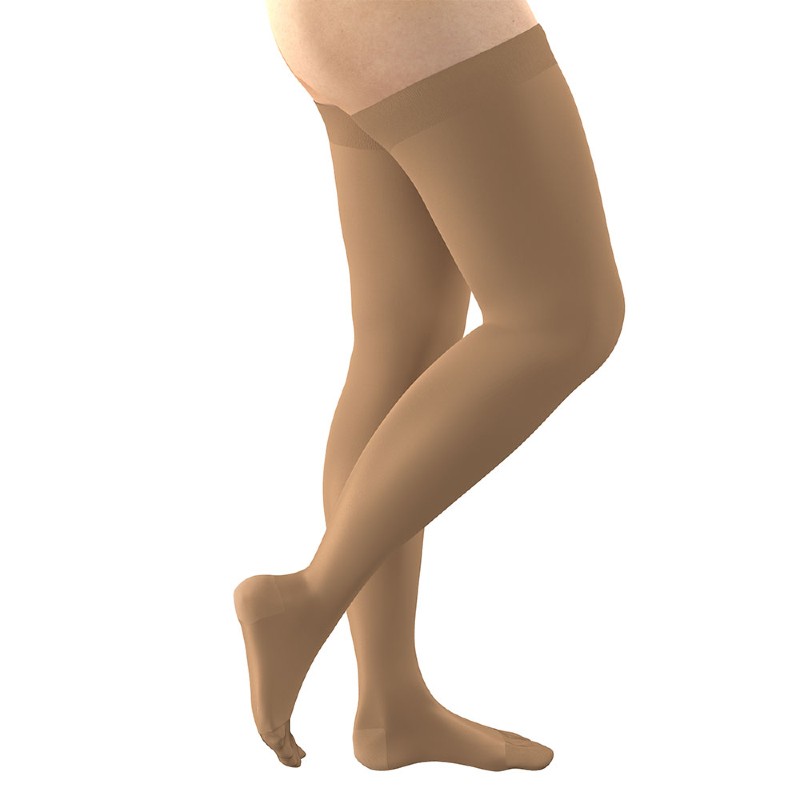 FITLEGS CL2 Thigh Beige Stockings - Compression Stockings