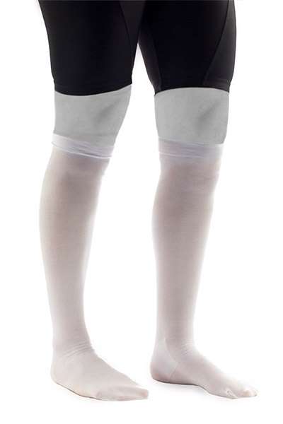 Covidien TED White Knee Length Anti-Embolism Stockings for Continuing Care  - Compression Stockings