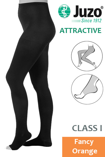 orange compression tights