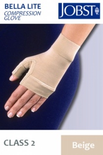 JOBST Bella Lite Compression Class 2 (20 - 30mmHg) Beige Gauntlet Glove