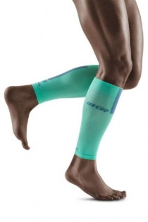 CEP Mint/Grey 3.0 Compression Calf Sleeves for Men