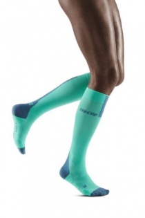 CEP Run Mint/Grey Compression Socks 3.0 for Women