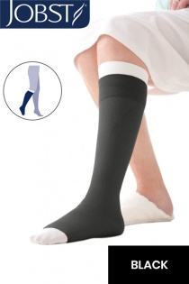 JOBST UlcerCARE Black Compression Stocking with Liner (40mmHg)