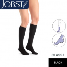 JOBST UltraSheer RAL Class 1 Black Knee High Compression Stockings - Money Off!