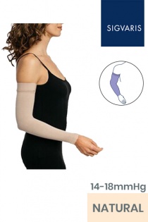 Sigvaris Advance Unisex 14 - 18 mmHg Natural Compression Arm Sleeve